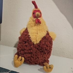 Jellycat Cluny Cockerel Plush Stuffed Rooster NWT